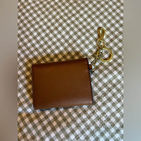 Michael Kors key chain card wallet leather - Picture 3 of 4